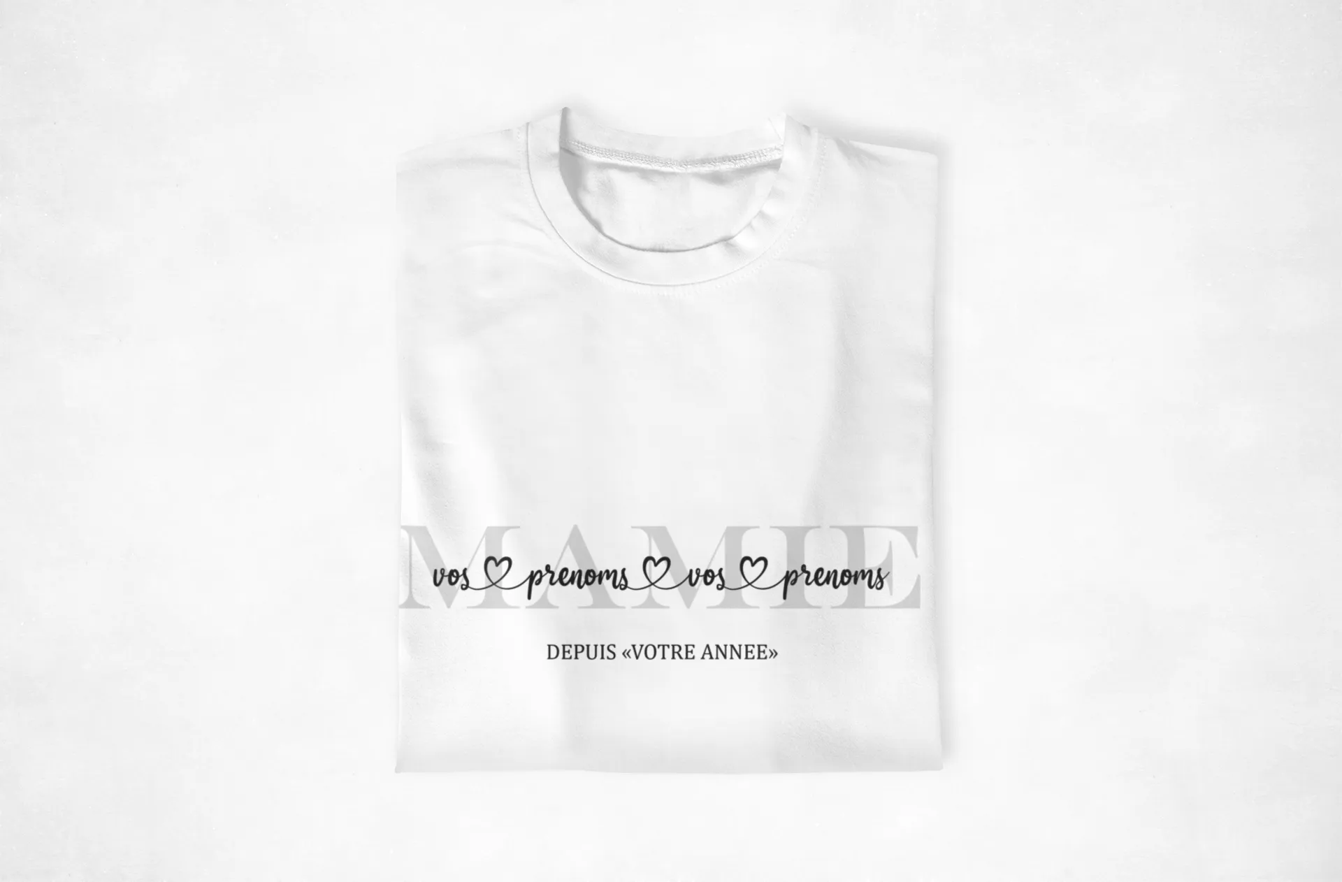 Sweat Mamie « Depuis + prénoms »